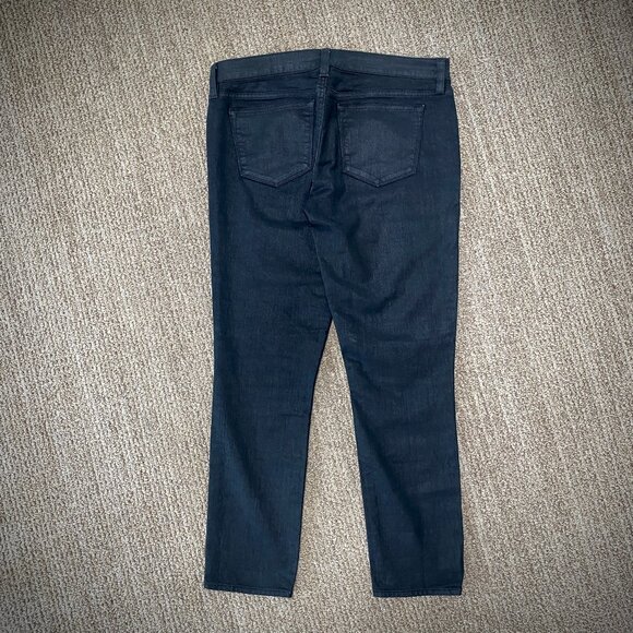 J. Crew Toothpick Ankle Waxed Coated Jeans in Black, 29 - Picture 3 of 9